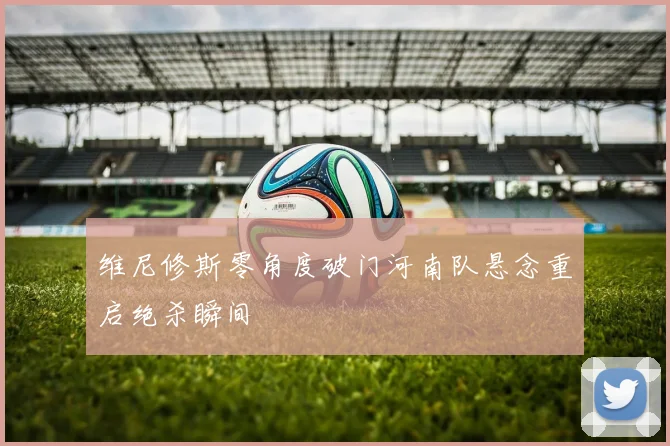 维尼修斯零角度破门河南队悬念重启绝杀瞬间